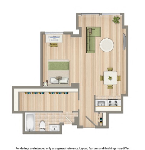 wakefield hall apartments studio floor plan